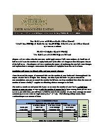 Deer eNews - The Bell Curve of Mature Buck Antler Scores: When You Manage a Buck Herd, You Manage a Bell Curve of Antler Scores Deer eNews - The Bell Curve of Mature Buck Antler Scores: When You Manage a Buck Herd, You Manage a Bell Curve of Antler Scores