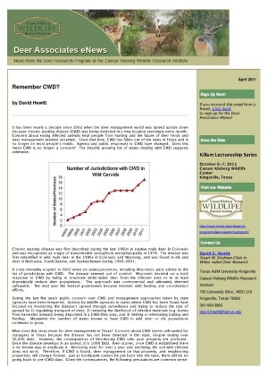 Deer eNews - Remember CWD?