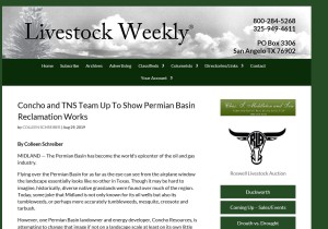 Concho and TNS Team Up To Show Permian Basin Reclamation Works