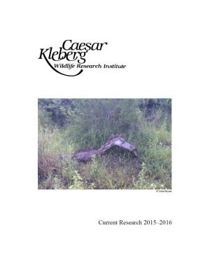 Current Research Report, 2015-2016