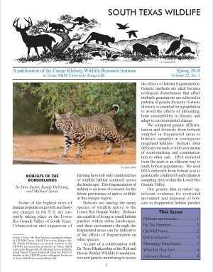 South Texas Wildlife Newsletter - Spring 2018