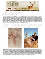 Deer eNews - Spinoffs of Deer Research at the CKWRI