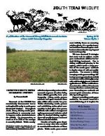 South Texas Wildlife Newsletter - Spring 2012