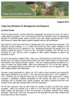 Deer eNews - Capturing Whitetails for Management and Research