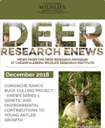 Deer eNews - December 2018
