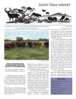 South Texas Wildlife Newsletter -  Fall 2020