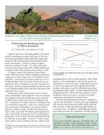 Wildlife Research Newsletter - Summer 2022