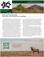 Cover of Summer 2026 Issue of Wildlife Research Newsletter